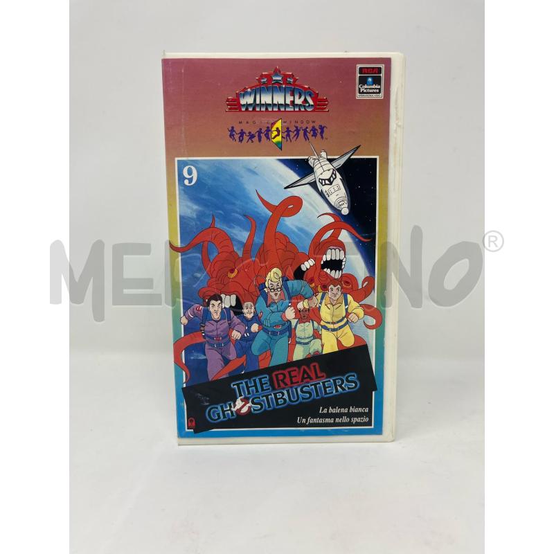 VHS THE REAL GHOSTBUSTERS VOL 9 | Mercatino dell'Usato Roma cinecitta' 1