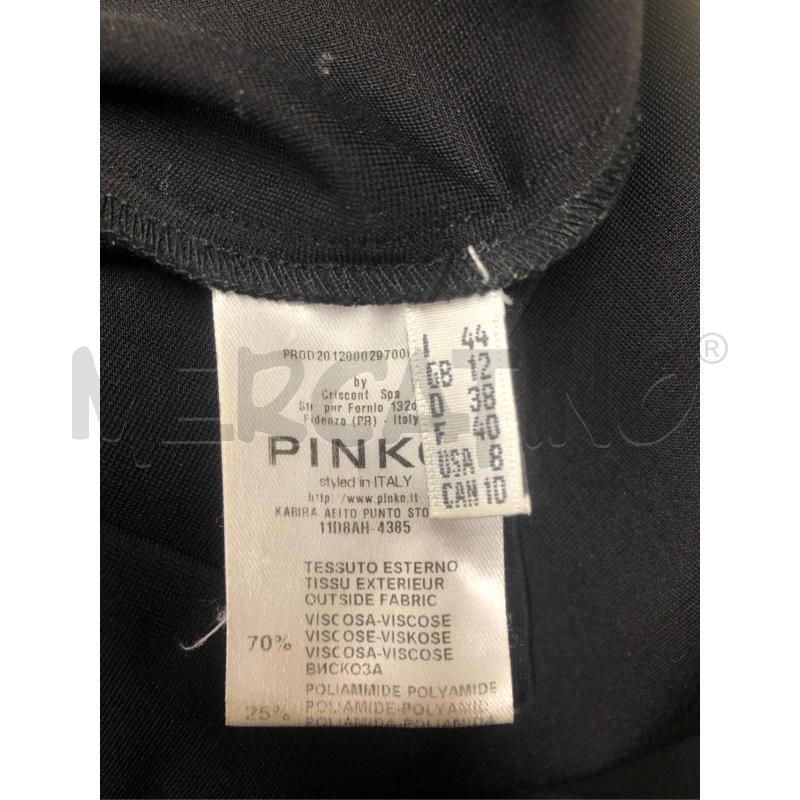 ABITO DONNA PINKO NERO RETATO | Mercatino dell'Usato Tivoli 4