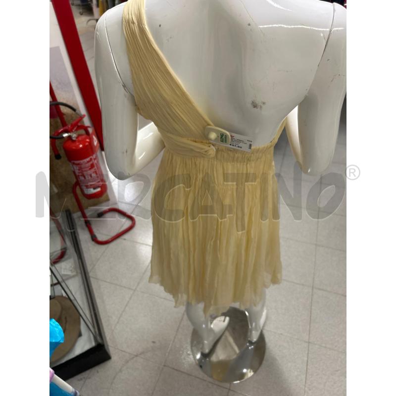 ABITO DONNA PRADA CHAMPAGNE PLISETTATO  | Mercatino dell'Usato Tivoli 3
