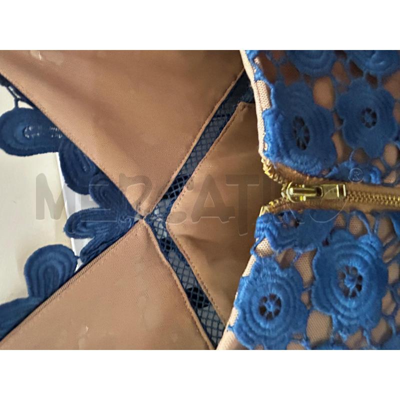 ABITO DONNA SELF PORTRAIT BLU PIZZO FARFALLE | Mercatino dell'Usato Tivoli 5
