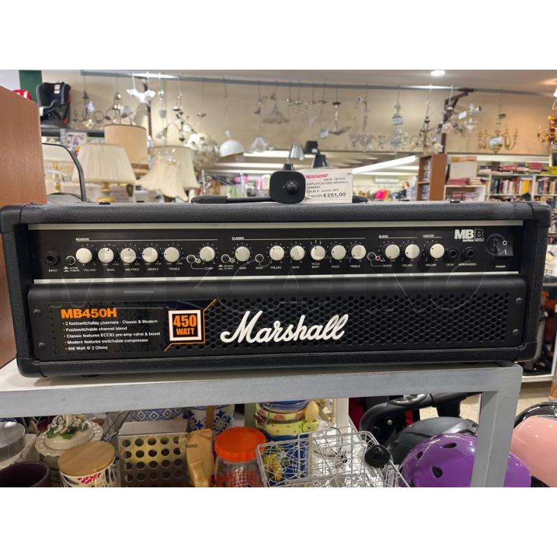 AMPLIFICATORE ARSHALL MB450H | Mercatino dell'Usato Tivoli 1