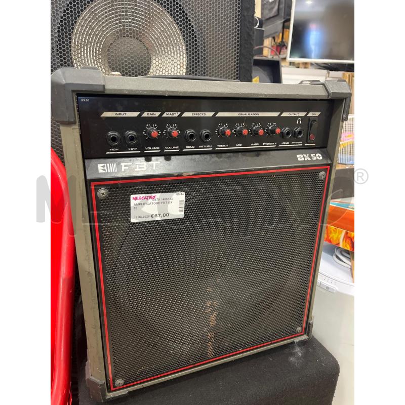 AMPLIFICATORE FBT BX 50 | Mercatino dell'Usato Tivoli 1