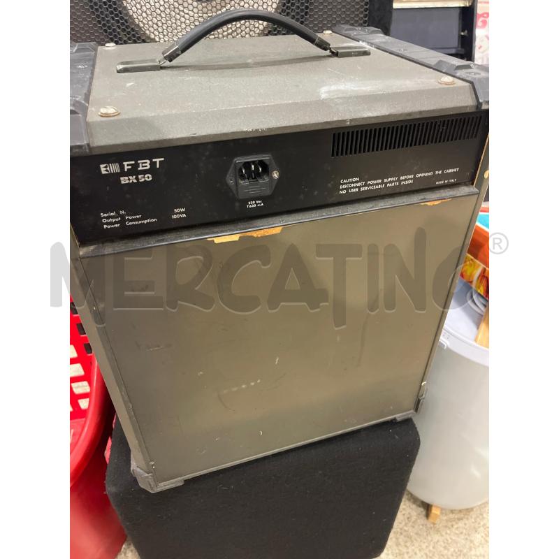 AMPLIFICATORE FBT BX 50 | Mercatino dell'Usato Tivoli 3