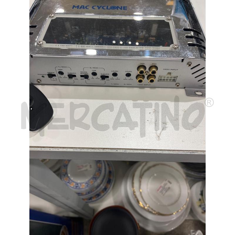 AMPLIFICATORE MAC CYCLONE 6000 | Mercatino dell'Usato Tivoli 2