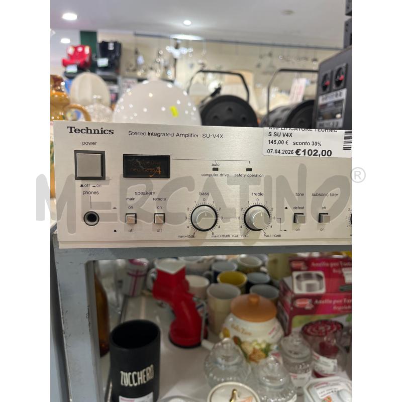 AMPLIFICATORE TECHNICS SU V4X | Mercatino dell'Usato Tivoli 1