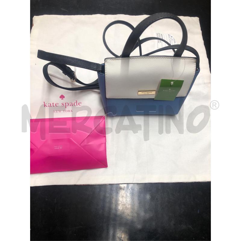BORSA DONNA KATE SPADE BIANCO CELESTE | Mercatino dell'Usato Tivoli 1