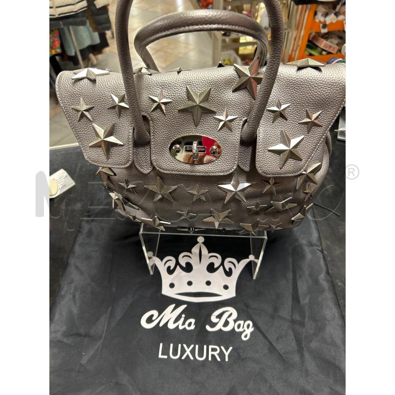 BORSA DONNA MIA BAG LUXURY GRIGIO | Mercatino dell'Usato Tivoli 1