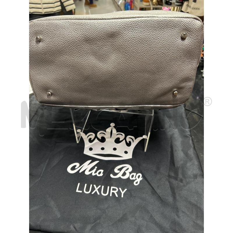 BORSA DONNA MIA BAG LUXURY GRIGIO | Mercatino dell'Usato Tivoli 3