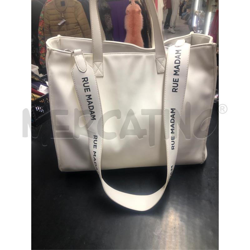 BORSA DONNA RUE MADAM PARIS BIANCA | Mercatino dell'Usato Tivoli 3