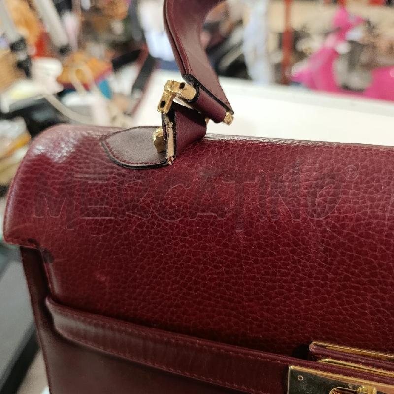 BORSA DONNA  MUST DE CARTIER BORDEAUX VINTAGE | Mercatino dell'Usato Tivoli 3