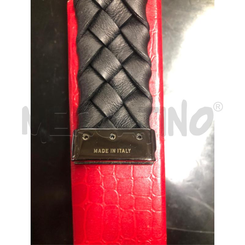 BRACCIALE BURBERRYPELLE INTRECCIATA | Mercatino dell'Usato Tivoli 4