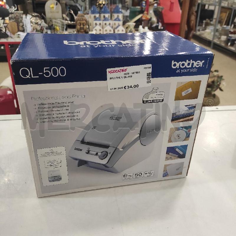 BROTHER QL-500 | Mercatino dell'Usato Tivoli 1