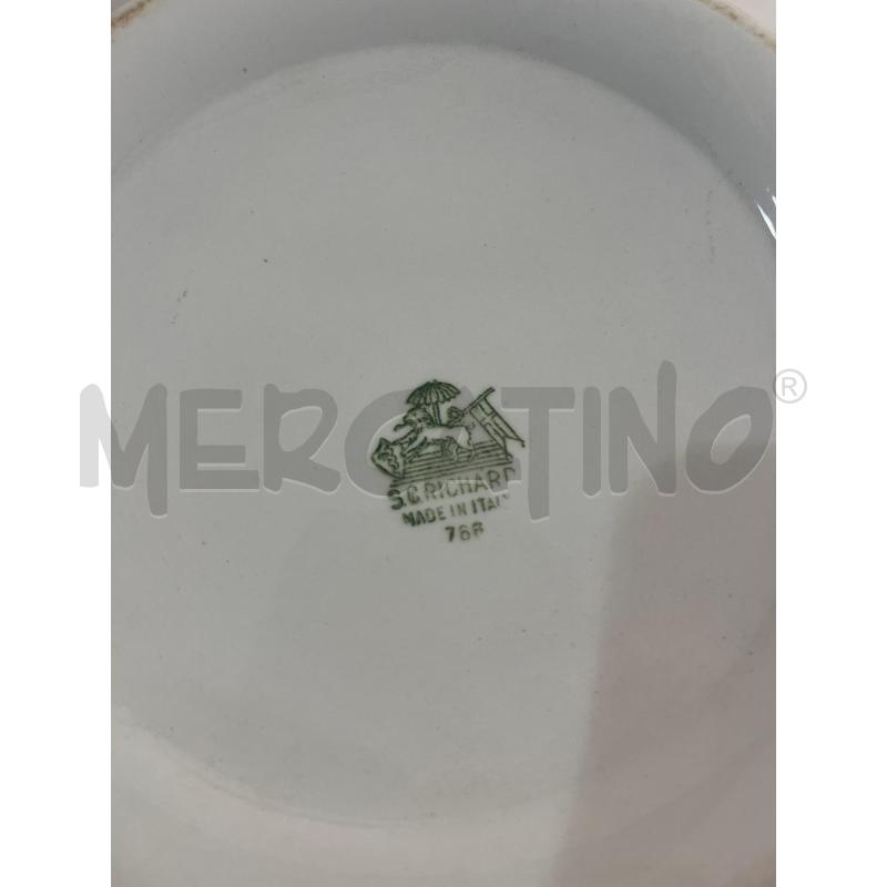 CERAMICHE PZ. 3 S.C RICHARD BIANCO ORO | Mercatino dell'Usato Tivoli 2