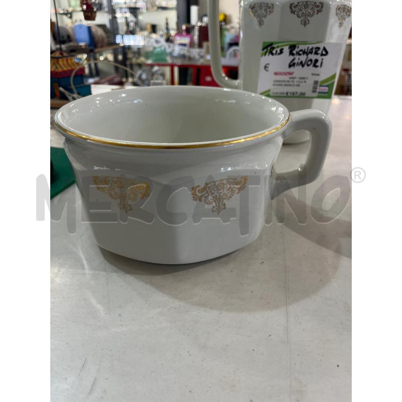 CERAMICHE PZ. 3 S.C RICHARD BIANCO ORO | Mercatino dell'Usato Tivoli 3