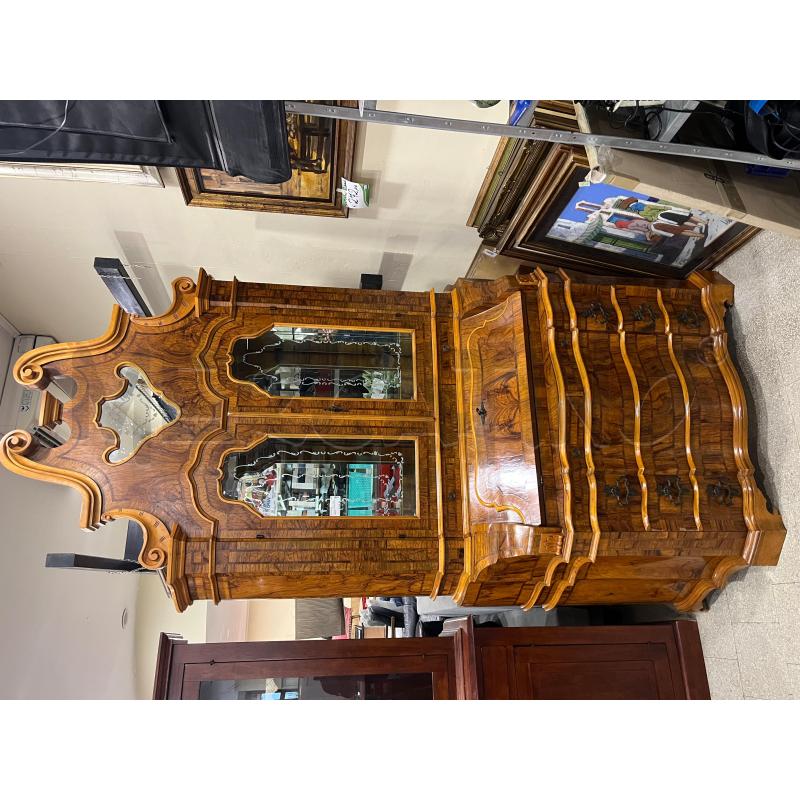 CREDENZA DOPPIO CORPO RADICA  | Mercatino dell'Usato Tivoli 1