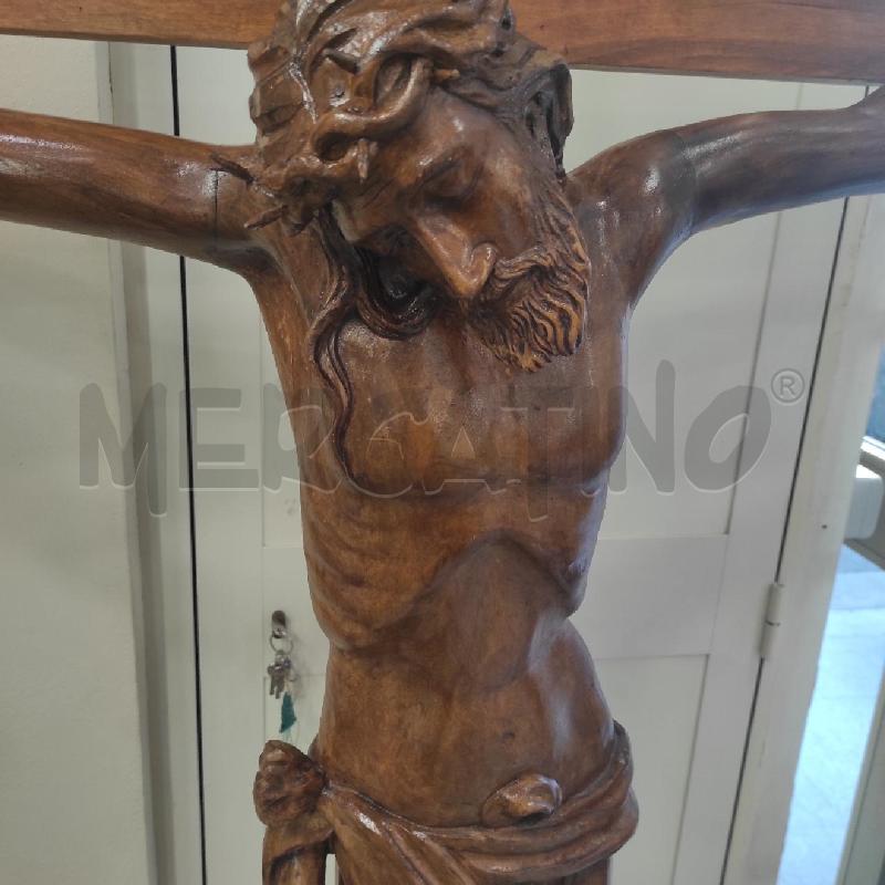 CROCIFISSO FATTO A MANO GRANDE | Mercatino dell'Usato Tivoli 3
