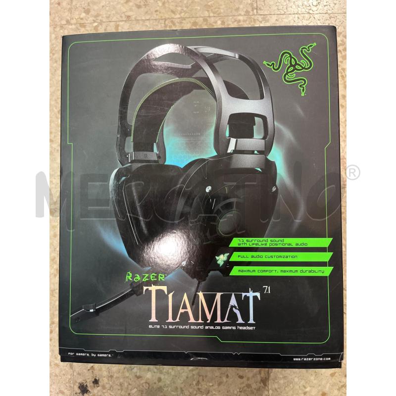 CUFFIE RAZER TIAMAT 7.1 | Mercatino dell'Usato Tivoli 1