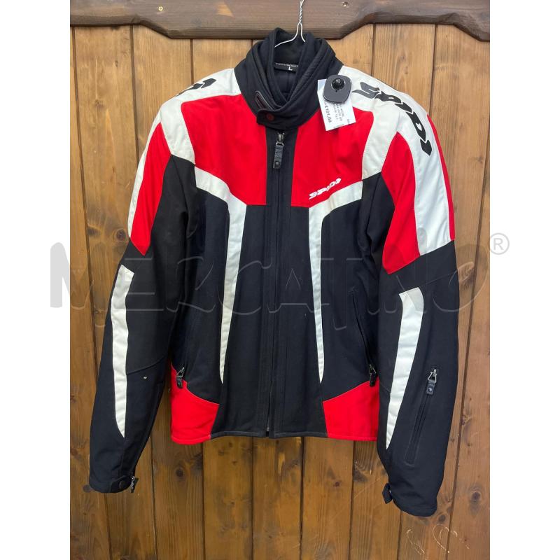 GIACCA DONNA MOTO SPIDI NERO ROSSO BIANCO | Mercatino dell'Usato Tivoli 1