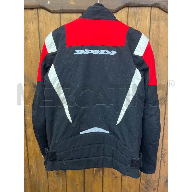 GIACCA DONNA MOTO SPIDI NERO ROSSO BIANCO | Mercatino dell'Usato Tivoli 2