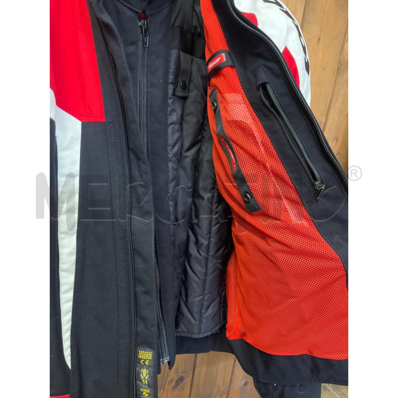 GIACCA DONNA MOTO SPIDI NERO ROSSO BIANCO | Mercatino dell'Usato Tivoli 4