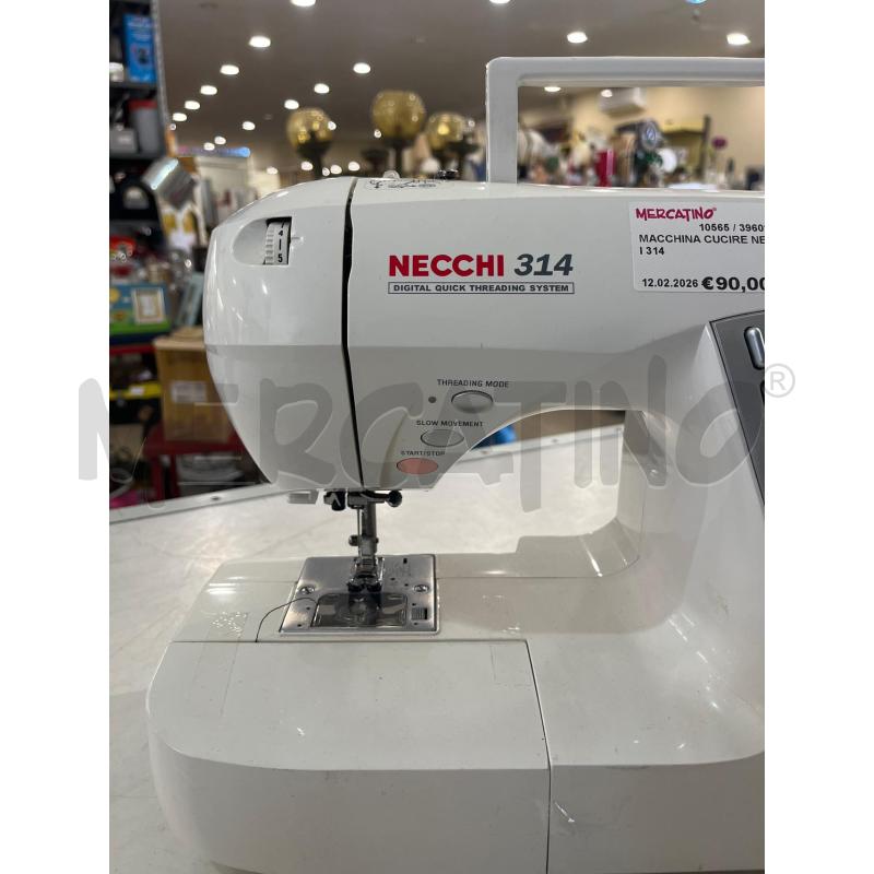 MACCHINA CUCIRE NECCHI 314 | Mercatino dell'Usato Tivoli 2