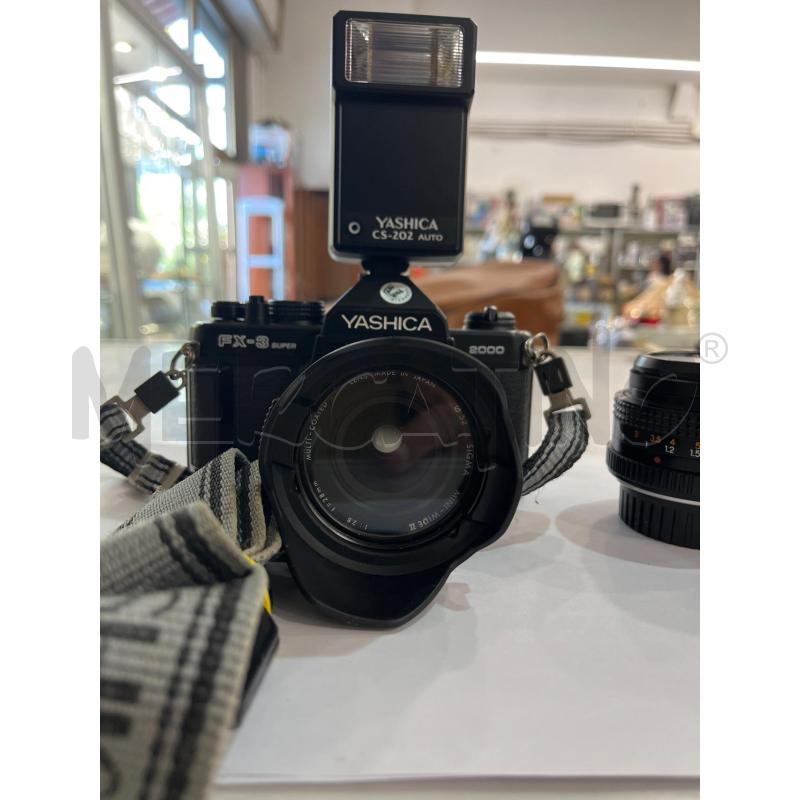 MACCHINA FOTOGRAFICA YASHICA FX 3+OBIETTIVO | Mercatino dell'Usato Tivoli 3