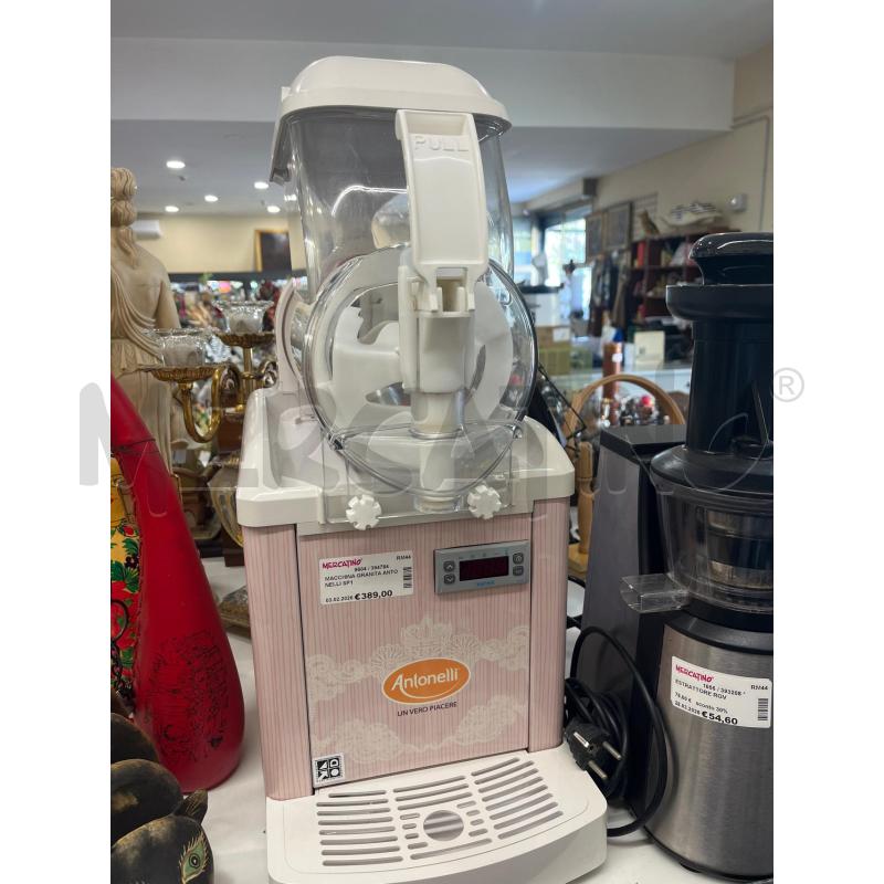 MACCHINA GRANITA ANTONELLI SP1 | Mercatino dell'Usato Tivoli 1