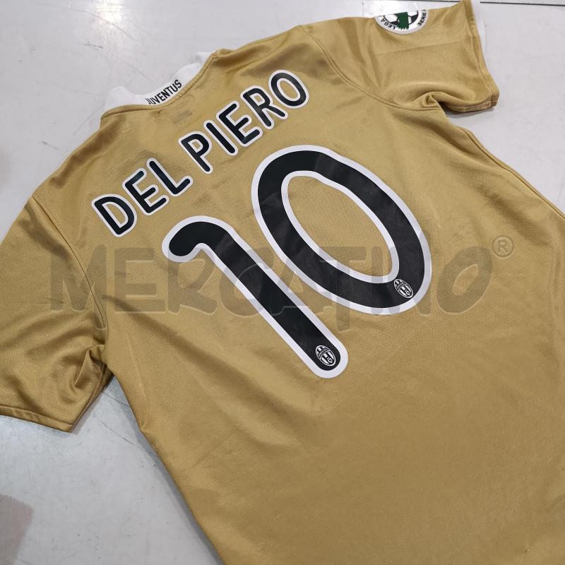 MAGLIA CALCIO DEL PIERO DORATA  | Mercatino dell'Usato Tivoli 1