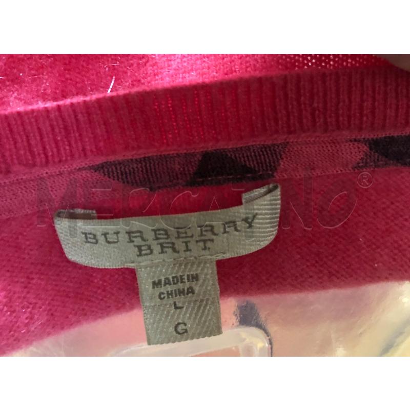 MAGLIA UOMO BURBERRY 100%CASHMERE | Mercatino dell'Usato Tivoli 1