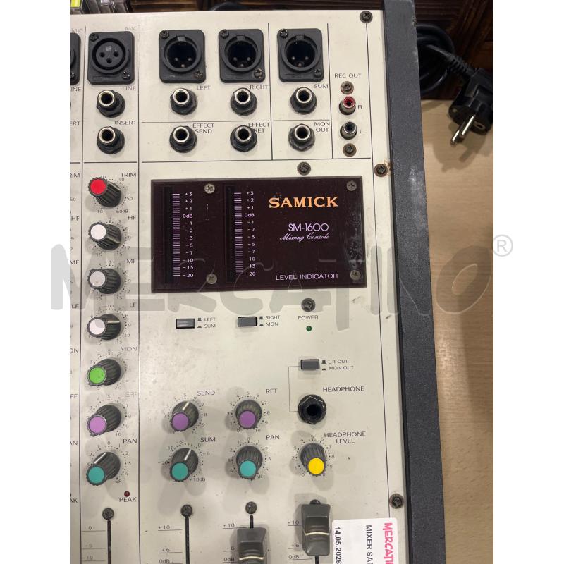 MIXER SAMICK SM-1600 | Mercatino dell'Usato Tivoli 2