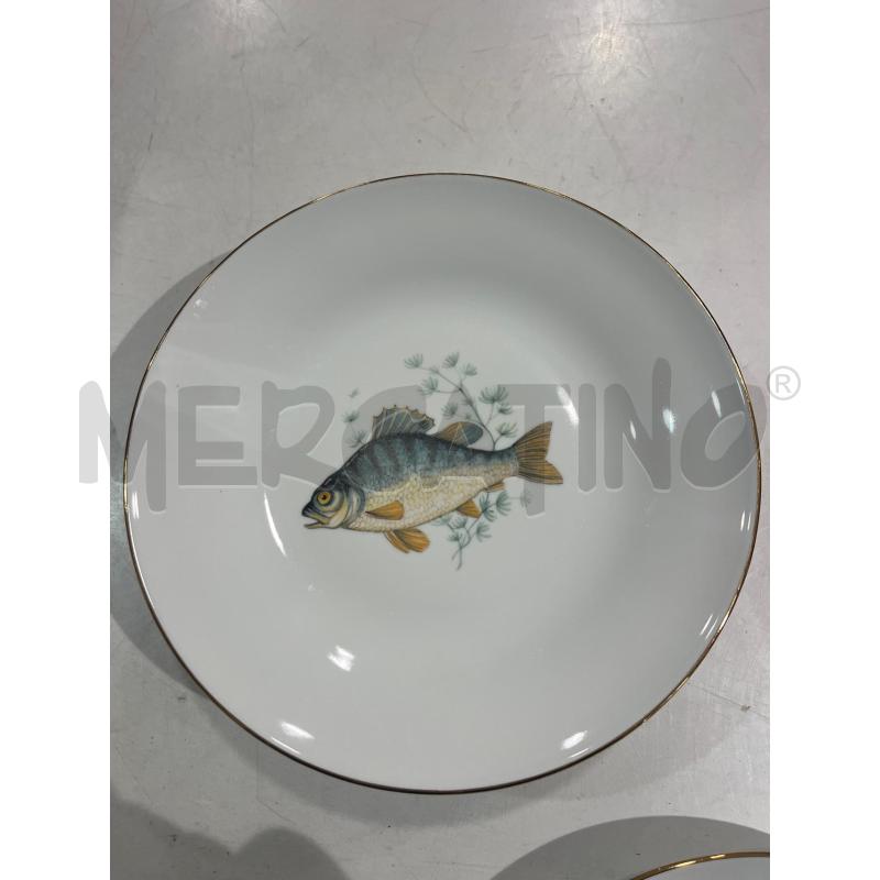 PIATTI PZ. 6 DA PESCE RICHARD GINORI | Mercatino dell'Usato Tivoli 2