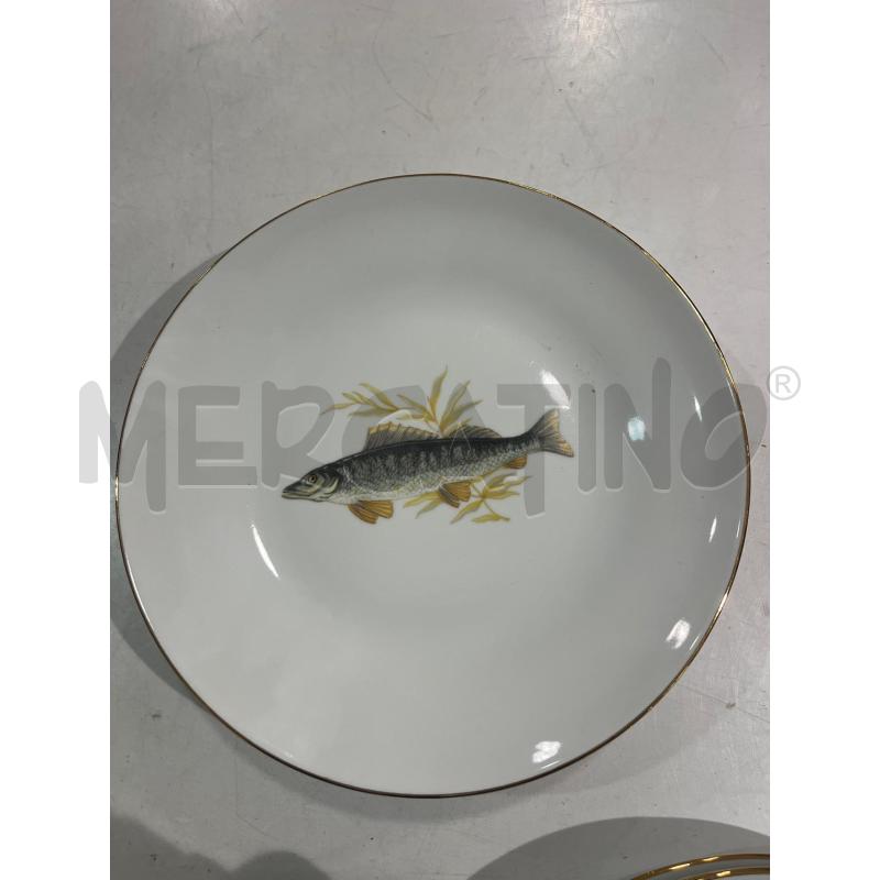 PIATTI PZ. 6 DA PESCE RICHARD GINORI | Mercatino dell'Usato Tivoli 3