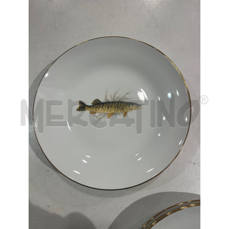 PIATTI PZ. 6 DA PESCE RICHARD GINORI | Mercatino dell'Usato Tivoli 4