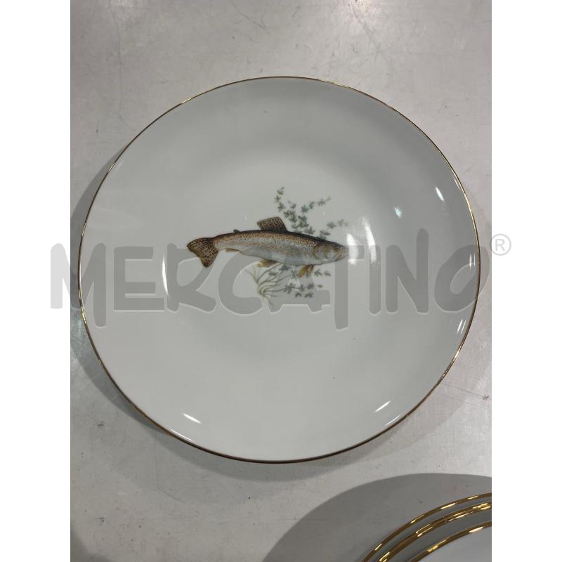 PIATTI PZ. 6 DA PESCE RICHARD GINORI | Mercatino dell'Usato Tivoli 5