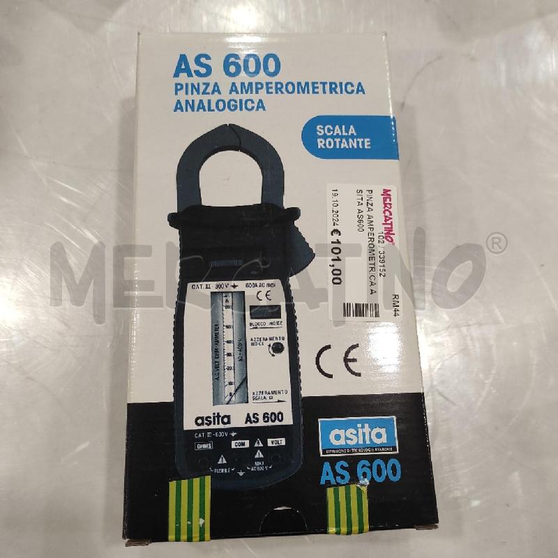 PINZA AMPEROMETRICA ASITA AS600 | Mercatino dell'Usato Tivoli 1