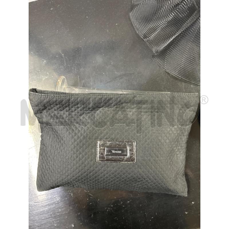 POCHETTE VERSACE NERA | Mercatino dell'Usato Tivoli 1