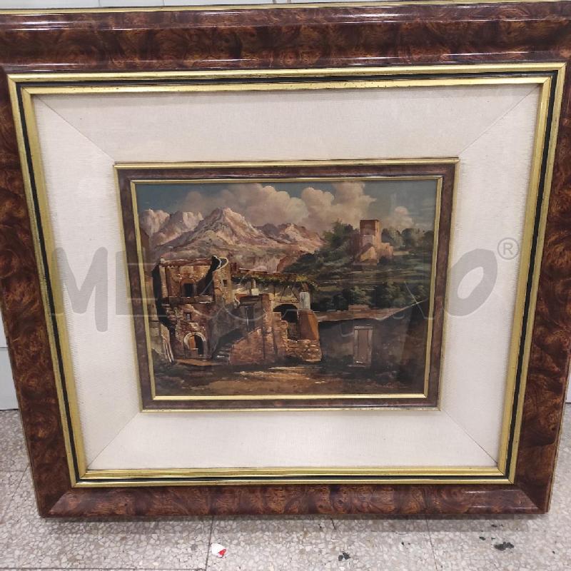 QUADRO ENRICO CAPUANO (DIMENSIONI DIPINTO 23X29CM) | Mercatino dell'Usato Tivoli 1