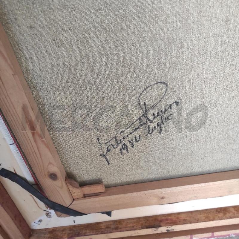 QUADRO FORTUNATO RUSSO MENDICANTI OLIO SU TELA | Mercatino dell'Usato Tivoli 4