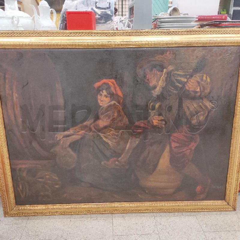 QUADRO OLIO SU TELA (DIMENSIONI TELA 125X90 CM) | Mercatino dell'Usato Tivoli 1
