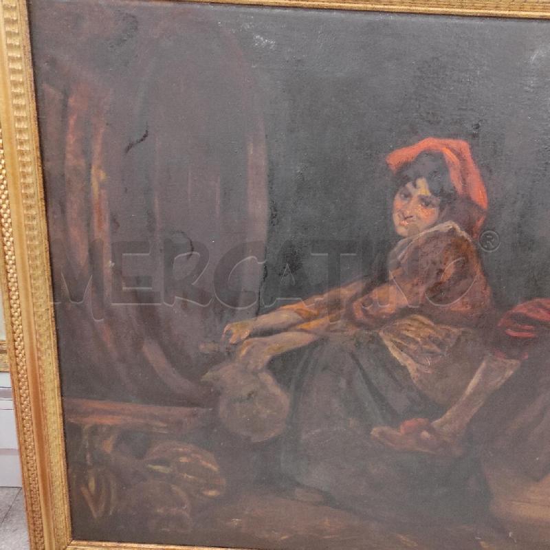 QUADRO OLIO SU TELA (DIMENSIONI TELA 125X90 CM) | Mercatino dell'Usato Tivoli 4