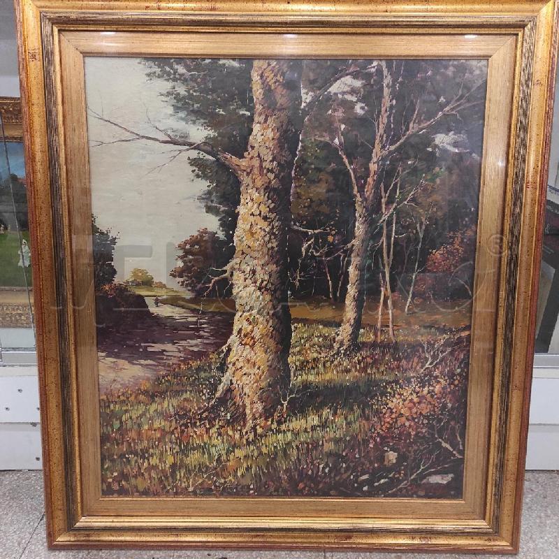 QUADRO OLIO SU TELA AMLETO COLUCCI 60X80 CM | Mercatino dell'Usato Tivoli 1