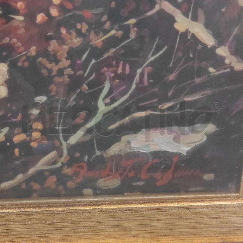 QUADRO OLIO SU TELA AMLETO COLUCCI 60X80 CM | Mercatino dell'Usato Tivoli 3