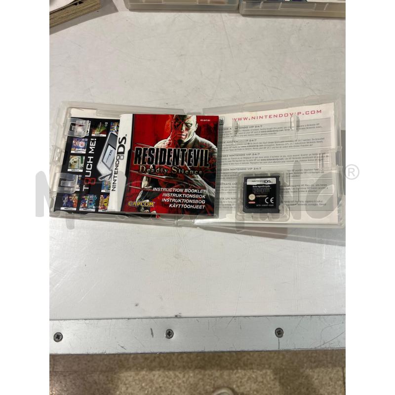RESIDENT EVIL DEADLY SILENCE NINTENDO DS | Mercatino dell'Usato Tivoli 2