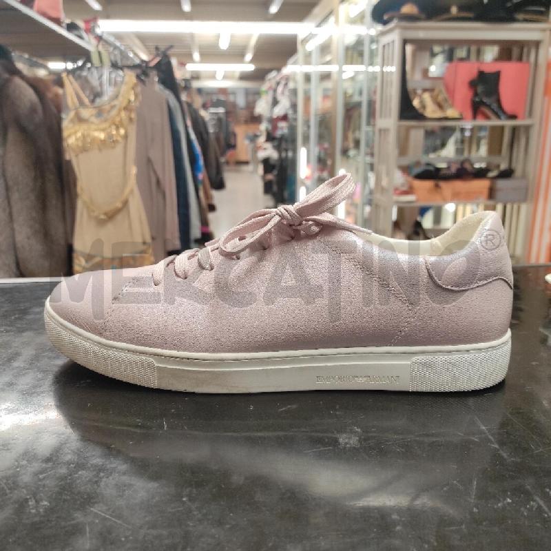 SCARPE DONNA EMPORIO ARMANI ROSA BIANCO | Mercatino dell'Usato Tivoli 1