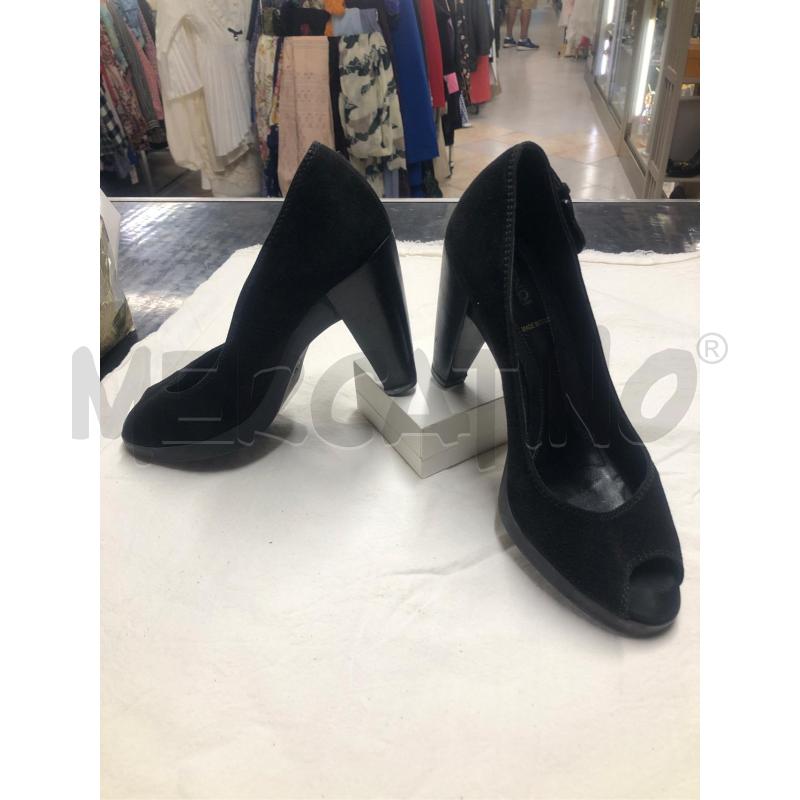 SCARPE DONNA FENDI DECOLTE CAMOSCIO NERE | Mercatino dell'Usato Tivoli 2