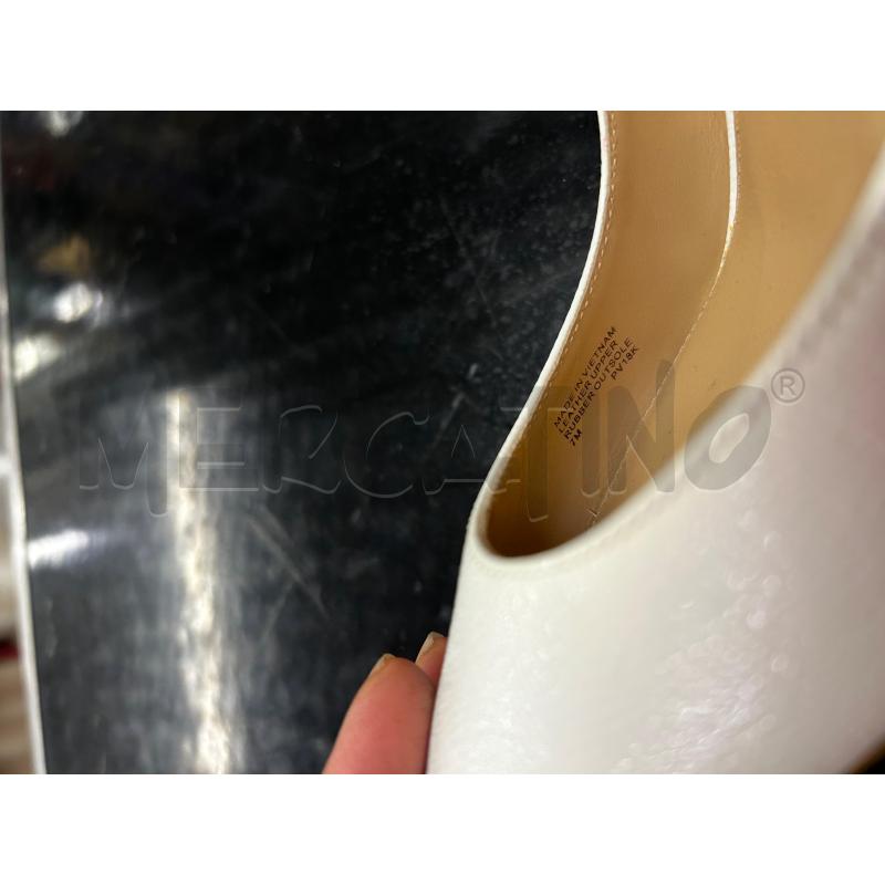 SCARPE TACCHI MICHAEL KORS BIANCHE  | Mercatino dell'Usato Tivoli 4