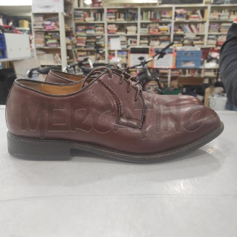 SCARPE UOMO PELLE MARRONE BARRETT | Mercatino dell'Usato Tivoli 1