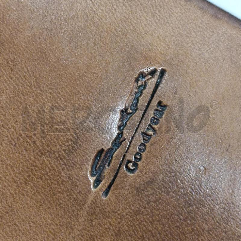 SCARPE UOMO PELLE SANTONI MARRONE | Mercatino dell'Usato Tivoli 3