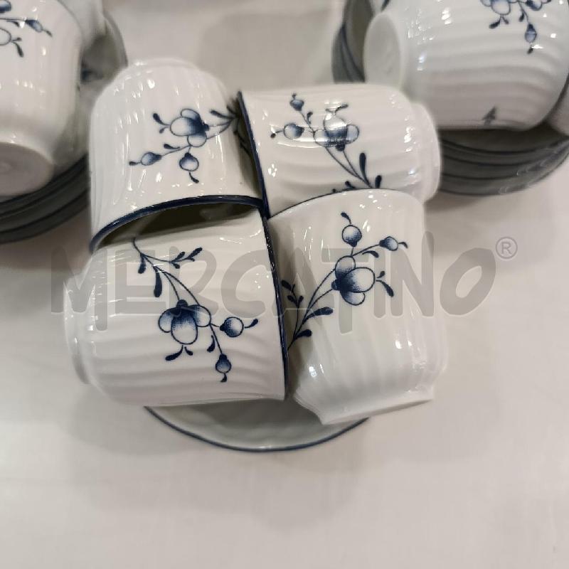 SERVIZIO CAFFÈ DA 12 KUTAHYA FIORE BLU | Mercatino dell'Usato Tivoli 2
