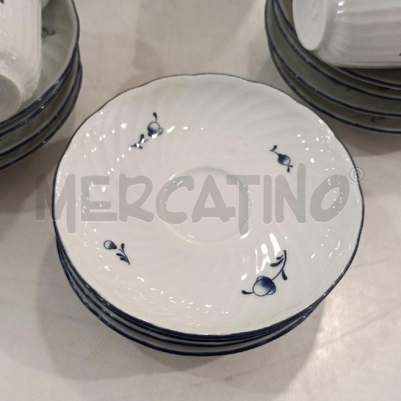 SERVIZIO CAFFÈ DA 12 KUTAHYA FIORE BLU | Mercatino dell'Usato Tivoli 4